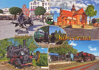 Pocztówka - Muzeum Kolejnictwa w Kościerzynie
