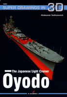 The Japanese Light Cruiser Oyodo - Kagero Super Drawings in 3D