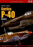 Curtiss P-40 B, C, D, E - Kagero Topdrawings No. 68