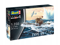 Revell 05154 - 1:350 German Submarine Type VII C/41