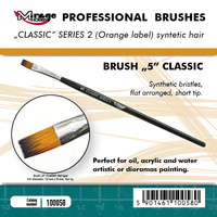 Pędzelek Mirage Hobby 100058 Płaski Professional Classic seria 2 rozmiar 5