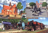 Pocztówka - Muzeum Kolejnictwa w Kościerzynie