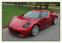 Pocztówka 19x13 cm - Samochód Alfa Romeo 4C