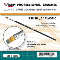 Pędzelek Mirage Hobby 100056 Płaski Professional Classic seria 2 rozmiar 3