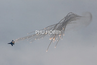 Zdjęcie 10x15 - Samolot myśliwski Su-27 nr 39 (Ukraińskie Siły Powietrzne) - Gdynia 2019 r.