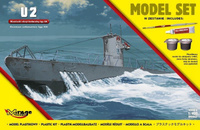 Mirage 840065 Model 1:400 - Niemiecki Okręt Podwodny U2 typ IIA