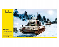 Heller 57127 - 1:35 Działo Przeciwlotnicze GEPARD - Starter Kit