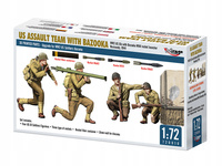 Mirage 720010 - 1:72 Amerykańska grupa szturmowa, zespół z Bazooka