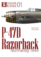 Colour & Scale 01 - P-47D Razorback. Normandy 1944