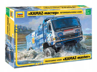 Zvezda 5076 - 1:72 Truck Kamaz 43509 - KAMAZ-master
