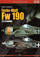 Focke-Wulf Fw 190 S, F, G models - Kagero Topdrawings No. 66