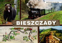 Pocztówka - Bieszczadzka Kolejka Leśna