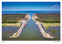 Pocztówka - Nowy Świat - Przekop Mierzei Wiślanej