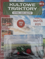Hachette 1:43 - Kultowe Traktory nr 16 - Deutz F2L 612/6
