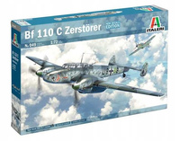 Italeri 0049 - 1:72 Samolot Messerschmitt Bf 110 C Zerstörer