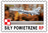 Magnes - Samolot F-16 Jastrząb podczas startu