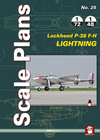 Scale Plans No. 25 - Lockheed P-38 F-H Lightninig