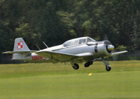 Pocztówka 21x14,8 cm - Samolot szkolno-treningowy TS-8 Bies