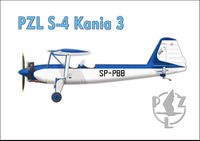 Magnes - Samolot PZL S-4 Kania 3