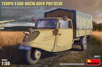 MiniArt 35371 - 1:35 Tempo E400 Hochlader Pritsche German 3-Wheeled Truck