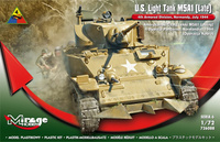 Mirage 726088 - 1:72 Amerykański Czołg Lekki M5A1