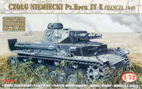 Mirage 72863 - 1:72 Niemiecki Czołg Pz.Kpfw. IV Ausf. E - Francja 1940