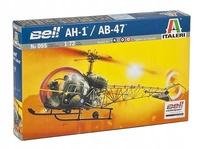 Italeri 0095 - 1:72 Śmigłowiec Bell AH-1/AB-47
