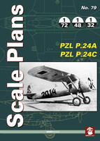 Scale Plans No. 79 - PZL P.24A & PZL P.24C