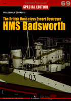 The British Hunt-class Escort Destroyer HMS Badsworth - Kagero Topdrawings No. 69